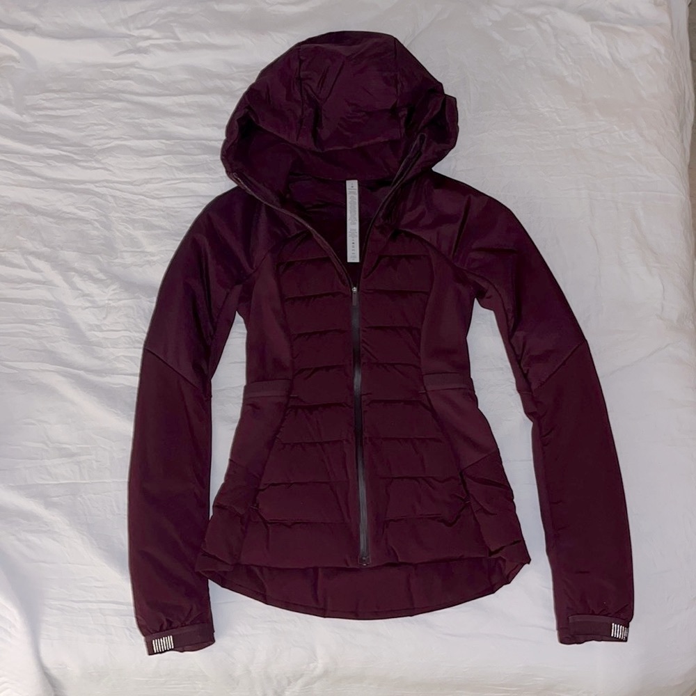 Never Worn - Lululemon Maroon Jacket - image 1
